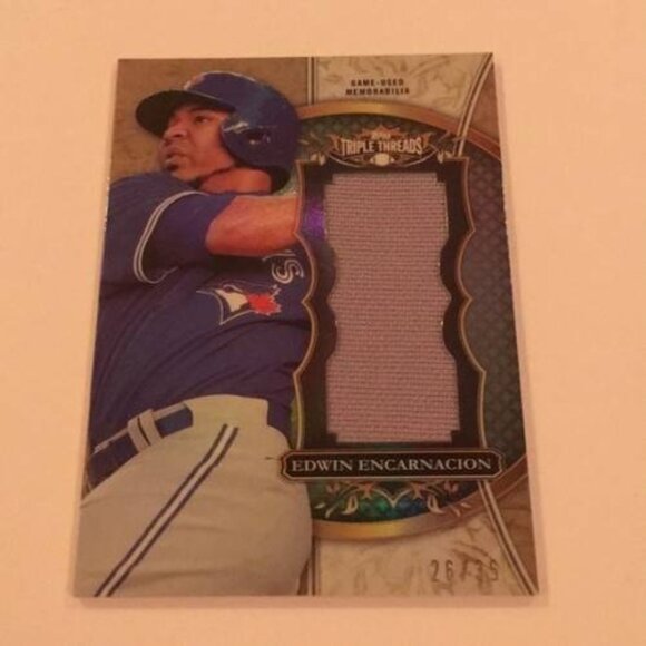 2013 Topps Edwin Encarnacion Blue Jays # TTIUJR-EE2 (055) - Picture 1 of 2